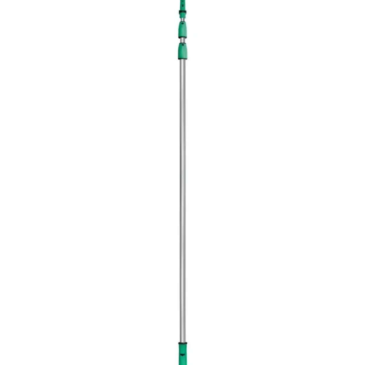 Teleskopskaft med gevind og klik, Unger OptiLoc, grøn, aluminium/plast, 338-900 cm