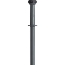 Teleskopskaft med klik - Vikan - Grå - PP Aluminium - 115-173 cm