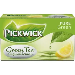Te - Pickwick Grøn Te med Citron - 20 breve - 12 stk