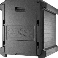 Termokasse - EPP Frontloader 1/1 GN - 83 L - Sort - 63x50x58 cm