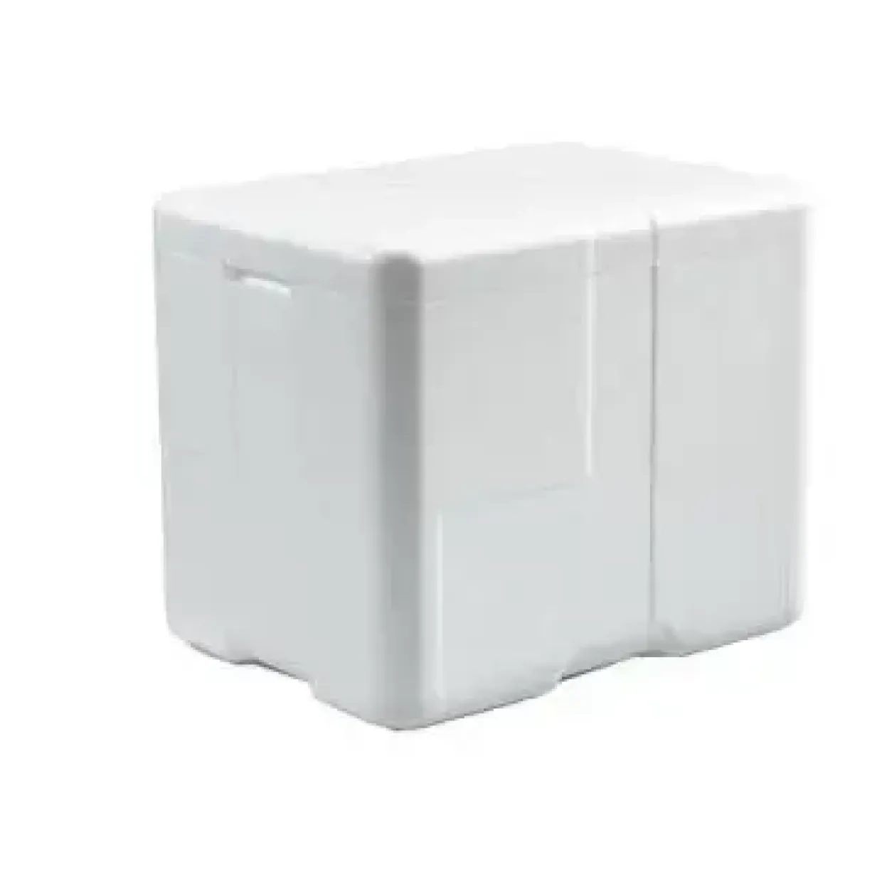Termokasse 25 ltr 40x30x33 cm Coolsafe Large med Låg EPS Hvid - 1 stk/krt