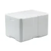 Termokasse 17 ltr 40x30x25 cm Coolsafe Medium med Låg EPS Hvid - 1 stk/krt
