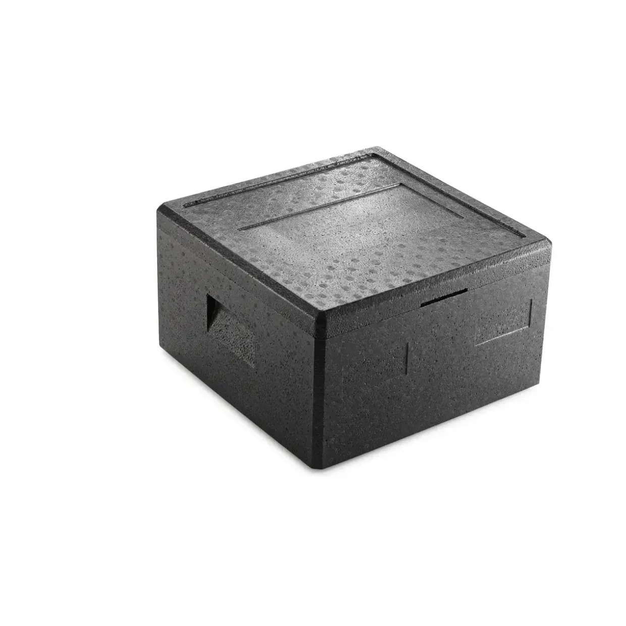 Termokasse til pizza - Sort EPP - 410 x 410 x 237 mm - 21,5 liter