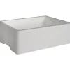 Termokasse, 40x30x14cm, hvid, EPS, 1-rums, uden låg