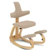 Thatsit knæstol Beige/Lys brun ask