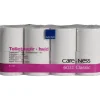 Toiletpapir - Abena Care-Ness Classic 2-lags 50 m Hvid - 56 ruller