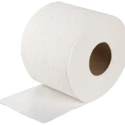 Toiletpapir, ABENA Care-Ness Excellent, 2-lags, 50m x 9cm, Ø12cm, hvid, nyfiber - 60 ruller