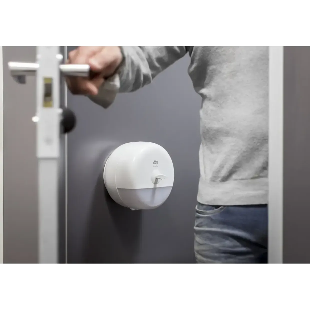 Toiletpapir Dispenser - Tork 681008 SmartOne Mini - Sort