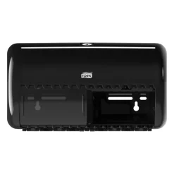 Toiletpapirdispenser Tork 557008 T4 twin - sort