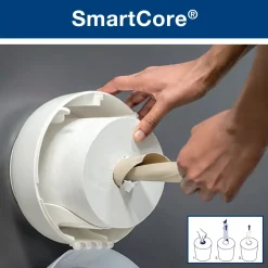 Toiletpapirholder Tork 682008 SmartOne Twin Mini - sort
