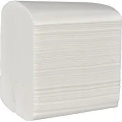 Toiletpapir i ark neutral 2-lags 21x11cm hvid 100% nyfiber - 9000 stk