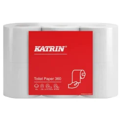 Toiletpapir, Katrin 102930 Basic, 2-lags, natur, 10,60 cm x 50,40 m 360 ark - 42 stk