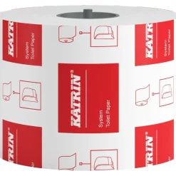 Toiletpapir, Katrin Classic, 2-lags, 92m x 11,5cm, Ø13,5cm, hvid, blandingsfibre - 36 ruller