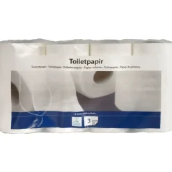 Toiletpapir, 3-lags, nyfiber - 64 ruller