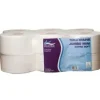 Toiletpapir Pristine Extra Soft Jumbo Mini 2-lag Ø18cm L160mxB9.8cm Nyfiber Hvid - 12 rl/krt