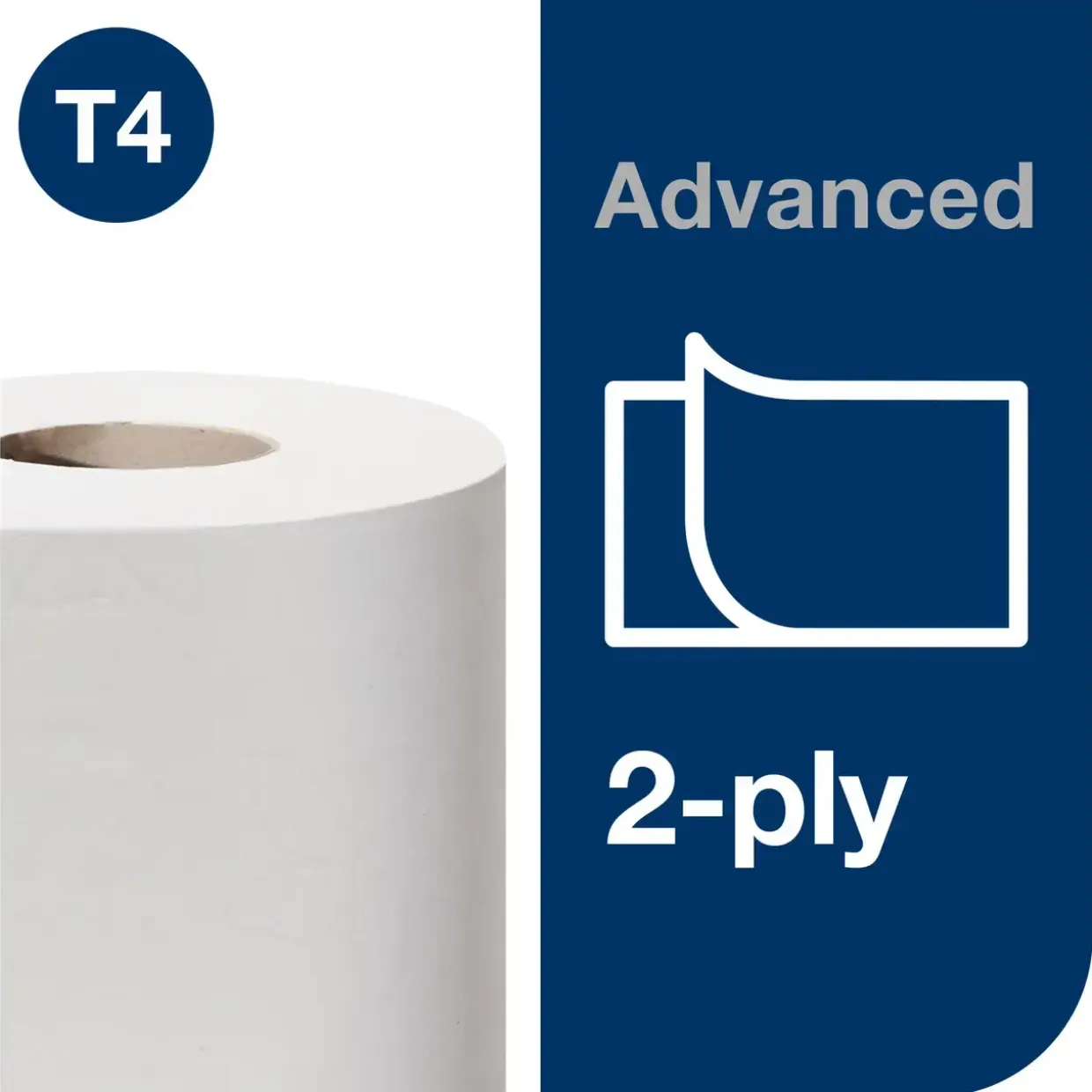 Toiletpapir Tork 120261 Advanced T4 2-lags - 24 ruller