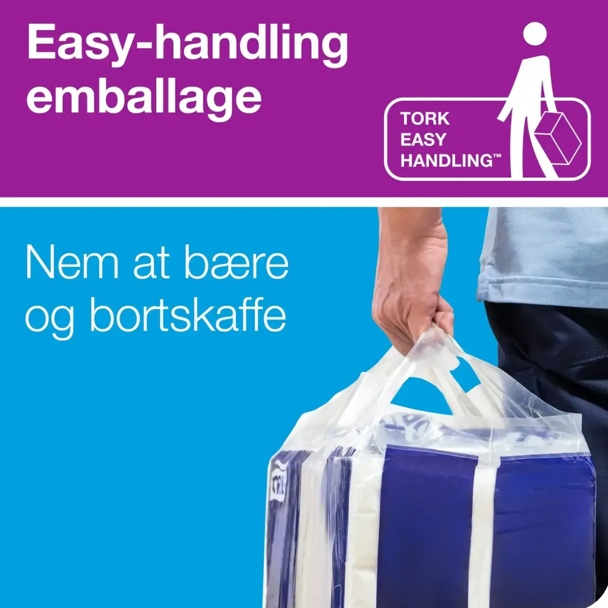 Toiletpapir Tork, 2-lag, 110284 Advanced T4 - 24 ruller