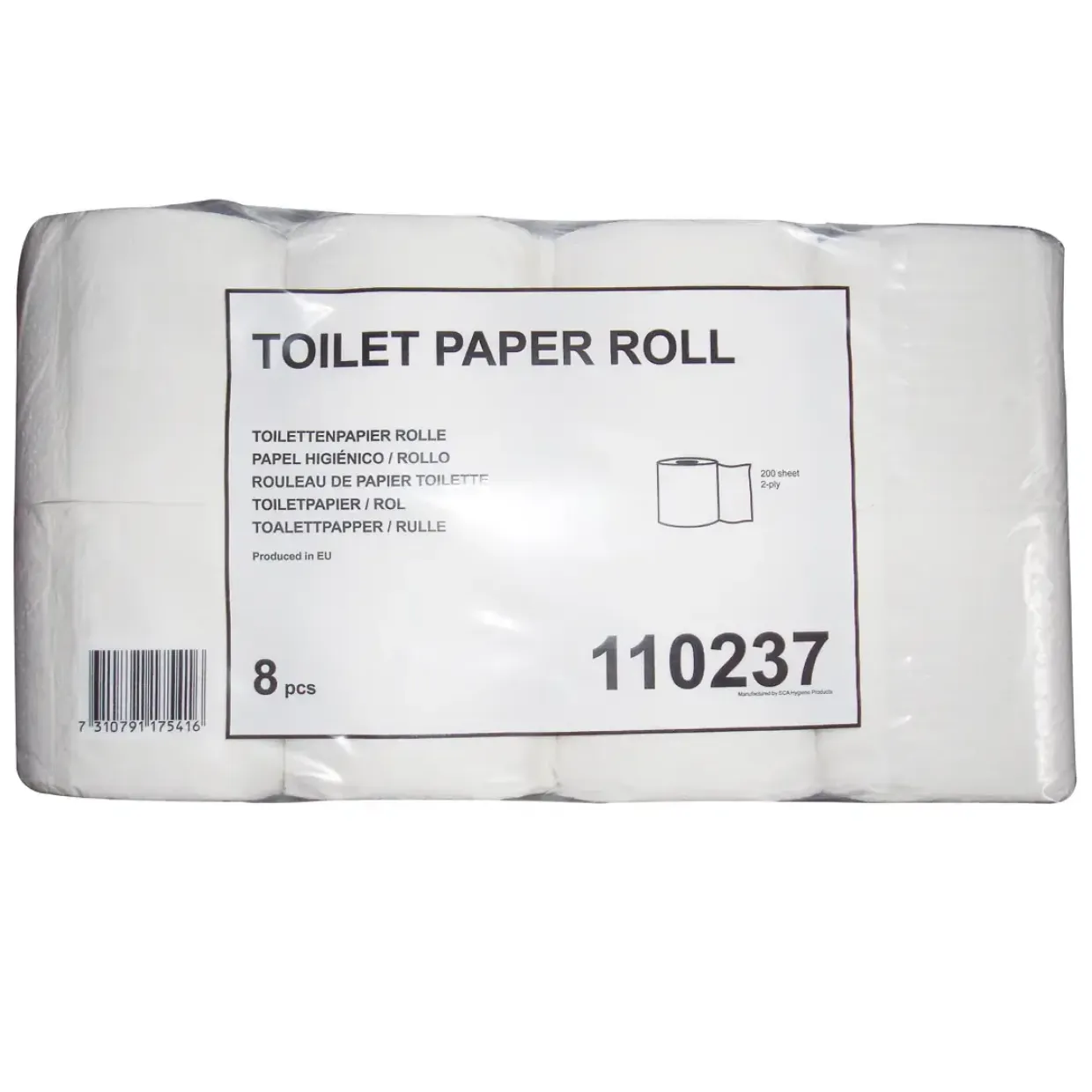 Toiletpapir Tork 110237 Neutral T4 2-lags 28 meter - 64 wc ruller