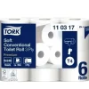 Toiletpapir Tork 110317 Premium T4 premium Extra soft 3-lag 34.7m - 7 pk x 6 rl/krt