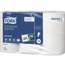 Toiletpapir Tork 472246 Universal 2-lag 38m - 7 pk x 6 rl/krt