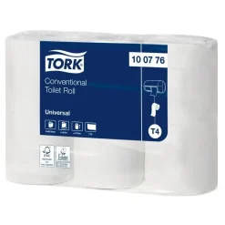 Toiletpapir - Tork 100776 - Universal - T4 - 1-lags - 50,4m - 48rul/kar