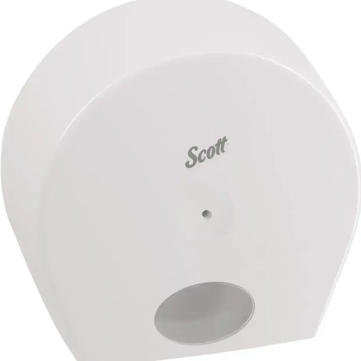 Toiletrulleholder Kimberly-Clark Scott, 31,3x30,7x12,7cm, hvid, plast, til toiletpapir