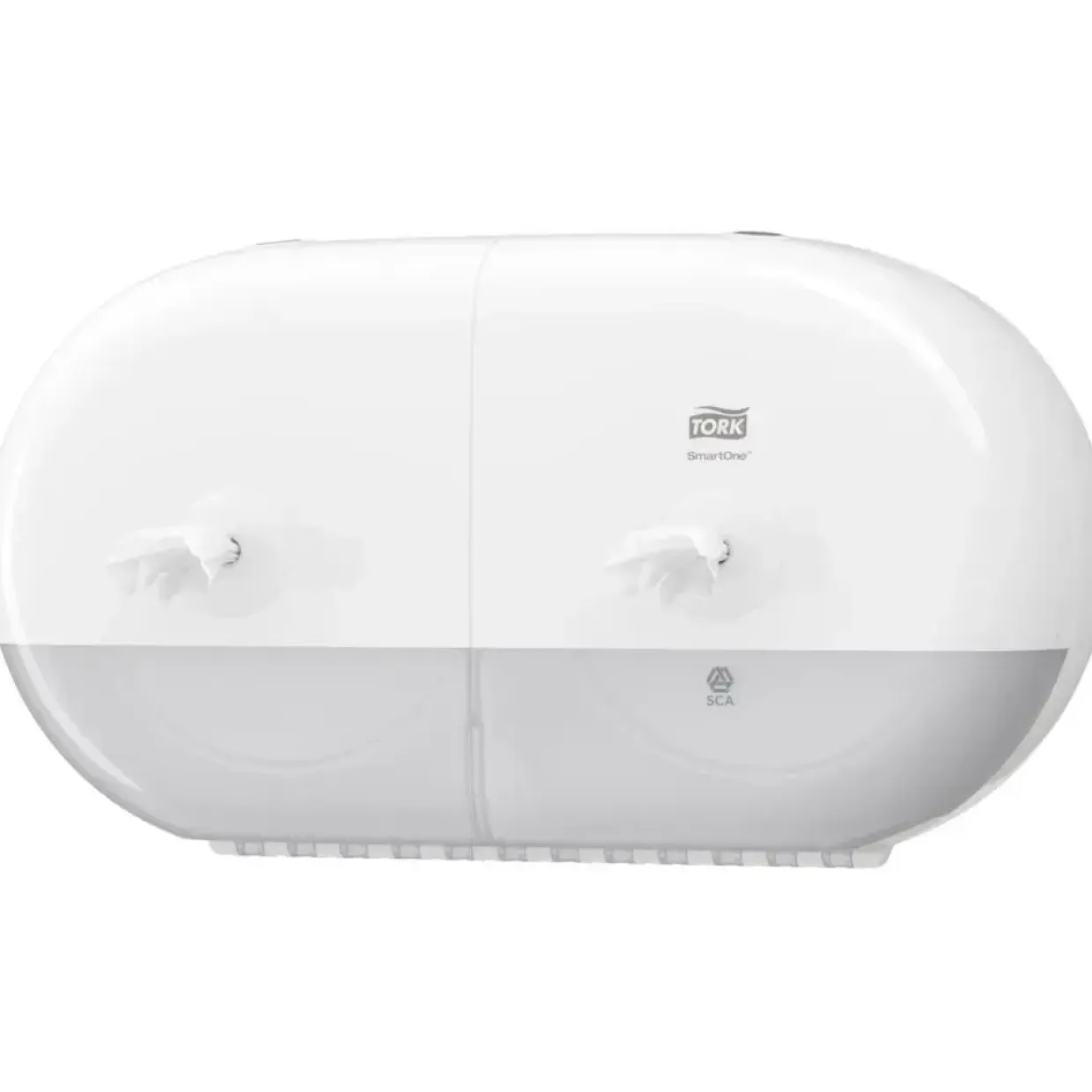 Toiletrulleholder til SmartOne toiletpapir mini dobbelt hvid