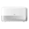 Toiletrulleholder - Tork 558040 Midsize Twin T7 - Hvid