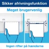 Toiletrulleholder - Tork T4 557008 til 2 ruller toiletpapir sort