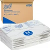 Toiletsædepapir, Kimberly-Clark, 1-lags, 40x38cm, hvid, 100% nyfibre - 3000 stk