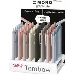 Tombow Kuglepen/stiftblyant MONO graph Lite display ass (48)