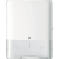 Tork Dispenser til håndklædeark H3 Midi 553000, hvid plast
