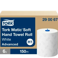 Tork 290067 papirhåndklæde rulle, Advanced H1 Matic - 6 ruller