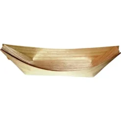 Træbåd poppeltræ 17cm - 50 stk