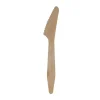 Træbestik kniv Exclussiv 18,5cm voksbehandlet - 100stk