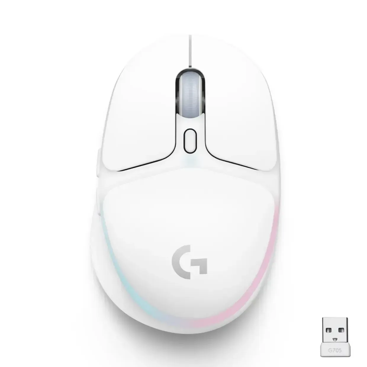 Trådløs gaming mus Logitech G705 Off White