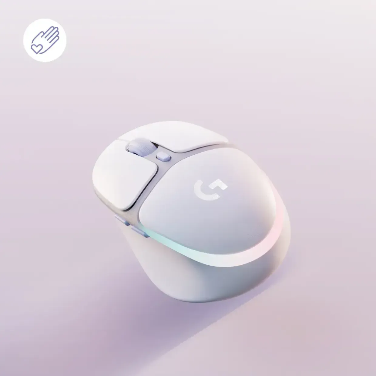 Trådløs gaming mus Logitech G705 Off White