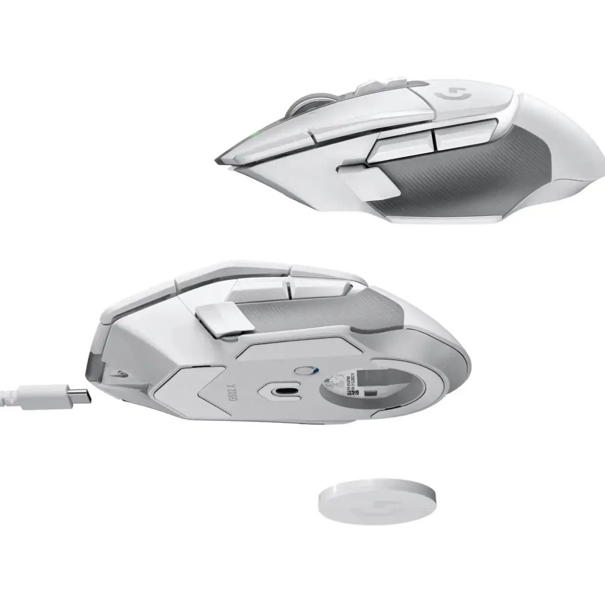 Trådløs gaming mus Logitech G502 X LIGHTSPEED Wireless White Core