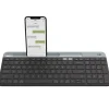 Trådløs mobilholder - Logitech K580 Slim Multi-Device Wireless Keyboard Graphite