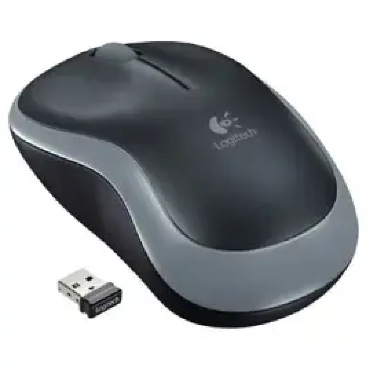 Trådløs Mus, Logitech, M185,Grå