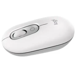 Trådløs mus, Logitech, POP Mouse with emoji, hvid