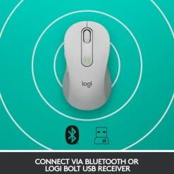 Trådløs mus Logitech Signature M650 Large Off-white
