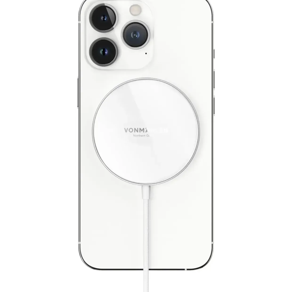 Trådløs oplader Vonmählen Aura Mini - hvid