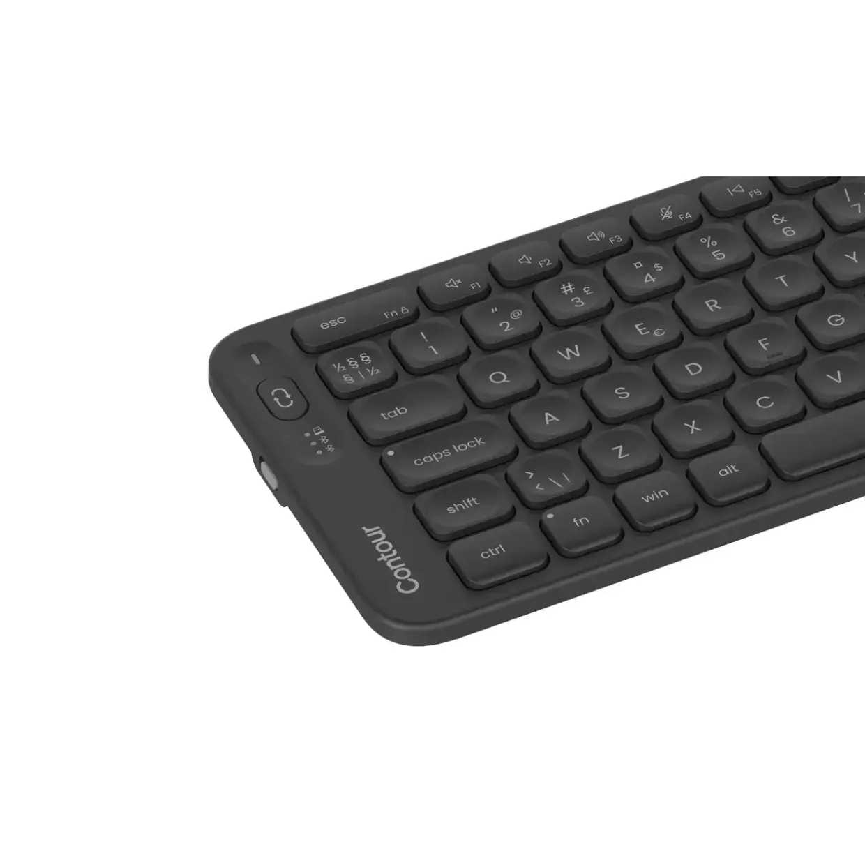 Trådløs tastatur, Contour, Balance, Full-Size, Sort