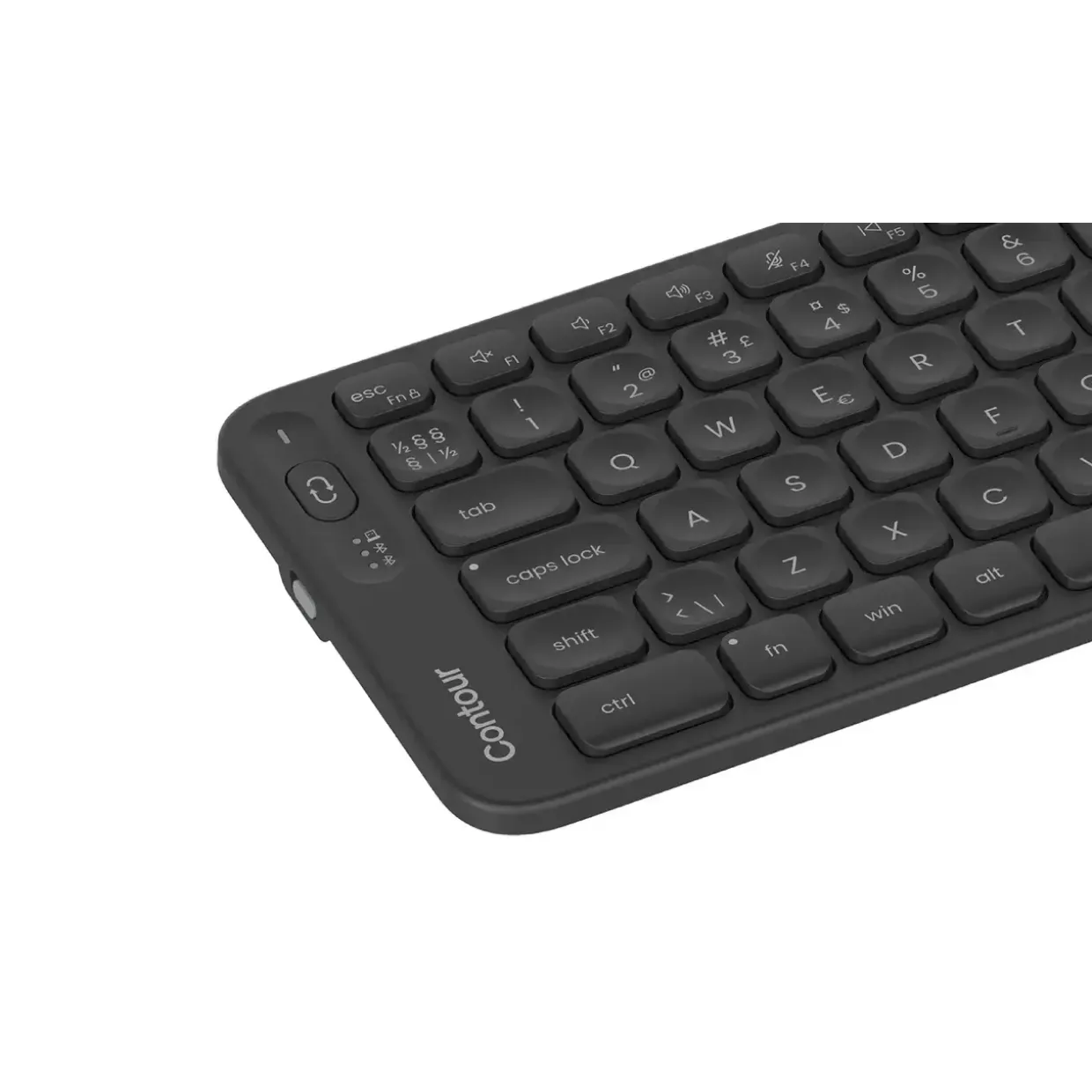 Trådløs tastatur, Contour, Balance, Mid-Size, Sort