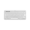 Trådløs tastatur, Logitech Pebble Keys 2 K380s, Tonal White (Nordic)
