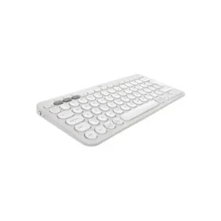 Trådløs tastatur, Logitech Pebble Keys 2 K380s, Tonal White (Nordic)