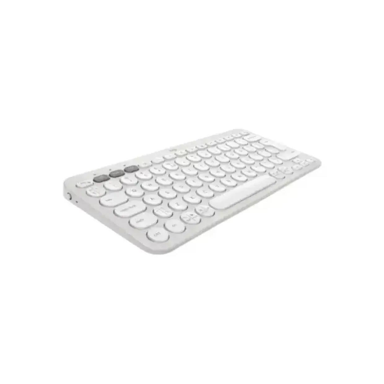 Trådløs tastatur, Logitech Pebble Keys 2 K380s, Tonal White (Nordic)
