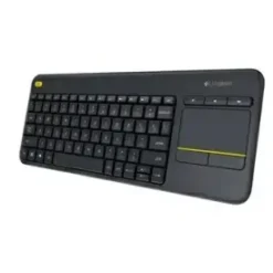 Trådløst tastatur Logitech K400 Plus PAN Nordic Grey