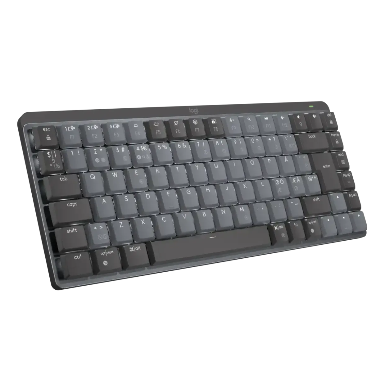Trådløst tastatur Mini Minimalist Logitech MX Mech. Linear Graphite